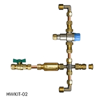 FitQuik Storage Hot Water Installation Kit 500kPa (Insulated)