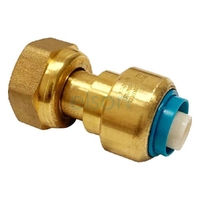 No.62 Straight Tap Connector Cone 16mm x 15mm FI Nut
