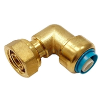 No.63 Bent Tap Connector 16mm x 15mm FI Nut