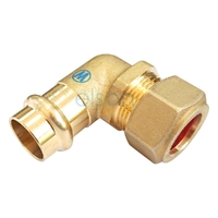 No.13 Male Elbow DR BRASS DN20 x G 3/4"