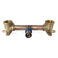 Shower Assembly Right Angled 150mm (Floor Entry)