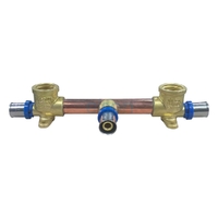 Shower Assembly Straight 150mm (Side Entry)