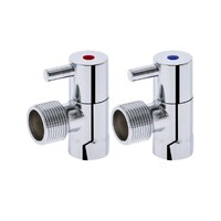 Washing Machine Stop With Ceramic Disc Lever Handle Pair