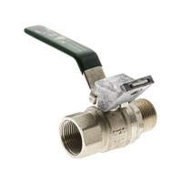 15mm Dual Approved Ball Valve Lockable MI X FI 