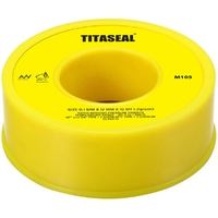 12mm X 10M Yellow PTFE Thread Tape 