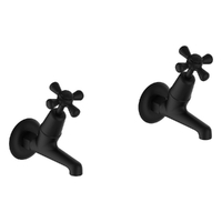 Merino Cross Deluxe Bib Cock - Female - 3/4 Turn Ceramic Matt Black (Lf)