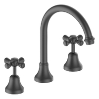 Merino Cross Vanitee Sink Set - 4 Star - Jumper Valve Gunmetal (Lf)