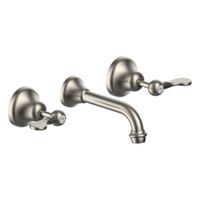Merino Flared Bath Set - 1/4 Turn Ceramic Brushed Nickel