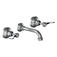 Merino Flared Bath Set - 1/4 Turn Ceramic Chrome