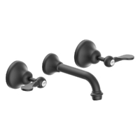 Merino Flared Bath Set - 1/4 Turn Ceramic Gunmetal