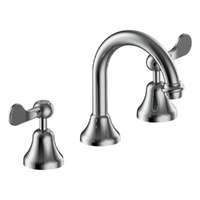 Merino Flared Basin Set - Fixed Spout - 4 Star - 1/4 Turn Ceramic Chrome (Lf)