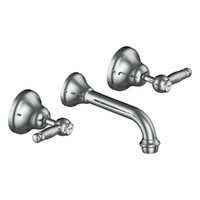 Merino Lever Bath Set - 1/4 Turn Ceramic Chrome