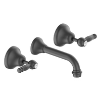 Merino Lever Bath Set - 1/4 Turn Ceramic Gunmetal