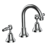 Merino Lever Basin Set - Swivel Spout - 4 Star - 1/4 Turn Ceramic Chrome (Lf)