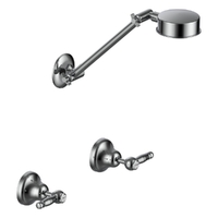 Merino Lever Shower Set - A/D Shower - 3 Star - 1/4 Turn Ceramic Chrome