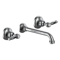 Merino Lever Wall Spa Set - 1/4 Turn Ceramic Chrome