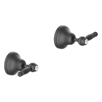 Merino Lever Wall Top Assembly - 1/4 Turn Ceramic Gunmetal (Lf)