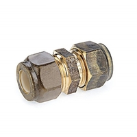 15mm C X 15mm C Nyl Compression Union (1/2" C X 1/2" C) C/P