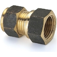 LF 15mm C x 15mm FI FEMALE NYL COMPRESSION UNION (1/2" C x 1/2" FI) C/P