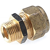 15mm C X 20mm MI Reducing Male Nyl Compression Union (1/2" C X 3/4" MI)