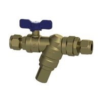 15mm 150kPa-600kPa Non Return Isolation Adjustable Pressure Reduction C/W Insulation