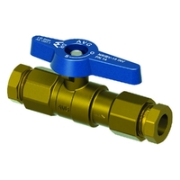 15mm(1/2) Non-Return Isol- Valves Inverted Flare - Lead Free