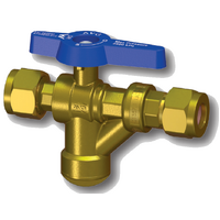 15mm C X C Strainer Non Return Isolation Ball Valve