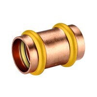 15mm Coupling Socket Gas Copper Press