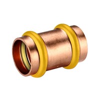 15mm Slip Coupling Socket Gas Copper Press