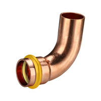 15mm Elbow 90 Deg M&F Gas Copper Press