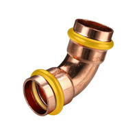 15mm Elbow 45 Deg Gas Copper Press