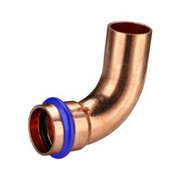 15mm Elbow 90 Deg M&F Water Copper Press