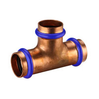 32mm Tee Equal Water Copper Press