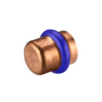 25mm End Cap Water Copper Press