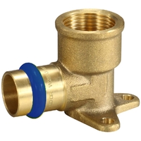 DN15 X DN15FI 15BP Back Plated Elbow Water Press
