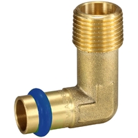 DN20 X 3/4MI Male Elbow Water Press
