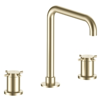 Park Cross Hob Sink Set - 4 Star - 3/4 Turn Ceramic Brushed Gold (Lf)