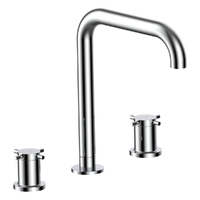 Park Cross Hob Spa Set - 3/4 Turn Ceramic Chrome