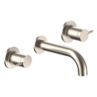 Park Pin Bath Set - 1/4 Turn Ceramic Brushed Nickel