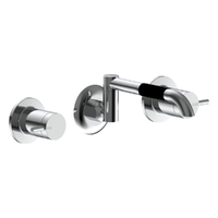 Park Pin Laundry Set - 3 Star - 1/4 Turn Ceramic Chrome (Lf)