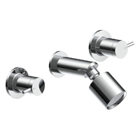 Park Pin Shower Set - Sileno Shower - 3 Star - 1/4 Turn Ceramic Chrome