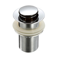 32mm X 80mm Pop Up Plug And Waste No OverFLow C/P  6021131