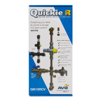 QIK15RCV_1200 15mm Raised Quickie Kit C/W NRI-PRV Including 1200kPa Cold Water Expansion (ECV)