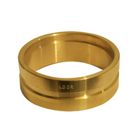 Roll Groove Ring Brass 100mm