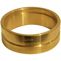 100mm Roll Groove Ring Brass