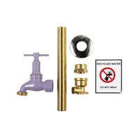 18FI Hose Tap Recycled Water Kit Lilac 