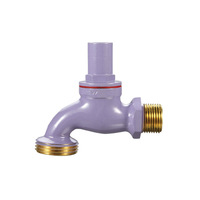 HOSE TAP RCYL WATER KIT W ELB LILAC 18MM