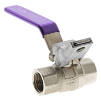 Dual Approved BV Lever Hdle Lckble FI X FI 25MM Lilac LF
