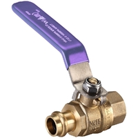 25mm X 25mmFI Lever Handle Press X Female Ball Valve Recycled Water Press