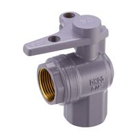 Watermarked Ball Valve Right Angle Meter Stop Lilac FI 20mm